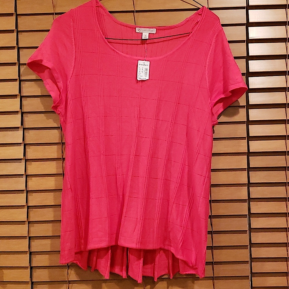 NWT Established wild Orchid shirt top